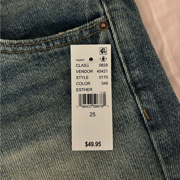 NWT pacsun denim mom shorts size 25 ! - Picture 2 of 5